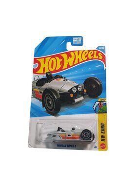 Hot Wheels Morgan Super 3 HW Euro Silver 138/250 Limited Edition Die-Cast Car